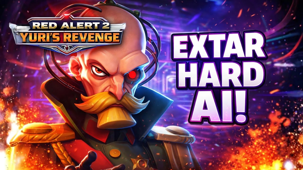 Red Alert 2 | Extra Hard AI - This Time With YURI!