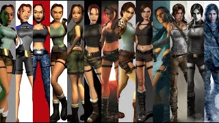 Evolution of Tomb Raider Games 1996-2018