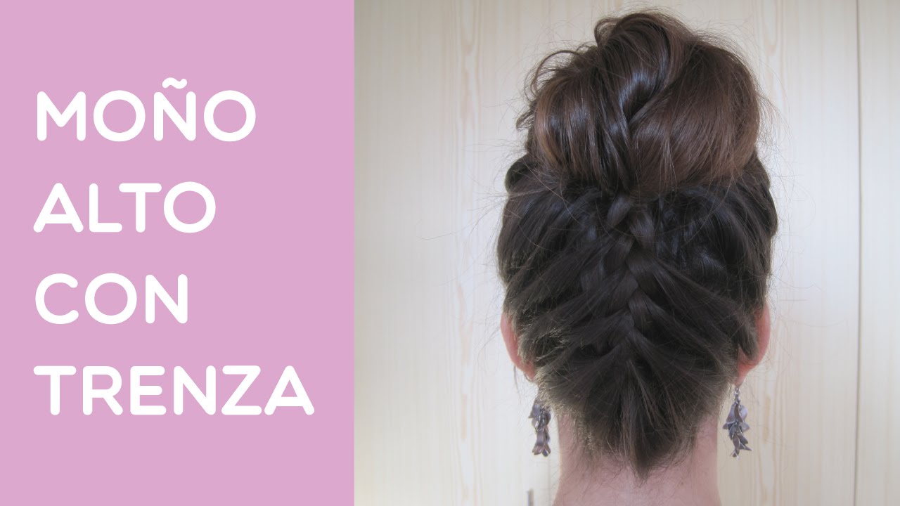 Recogidos con trenzas una de las top tendencias de 2018 con tutoriales  paso a paso