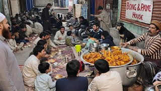 😱 PAKISTAN’S NO.1 CHEAPEST STREET FOOD  | BONG PAYE FOR STRONG BONES 💪 | VIRAL HEALTHIEST BREAKFAST🔥