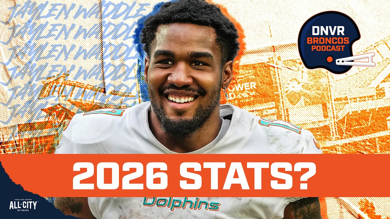 Predicting the stat lines for Bo Nix, Jaylen Waddle and other Denver Broncos