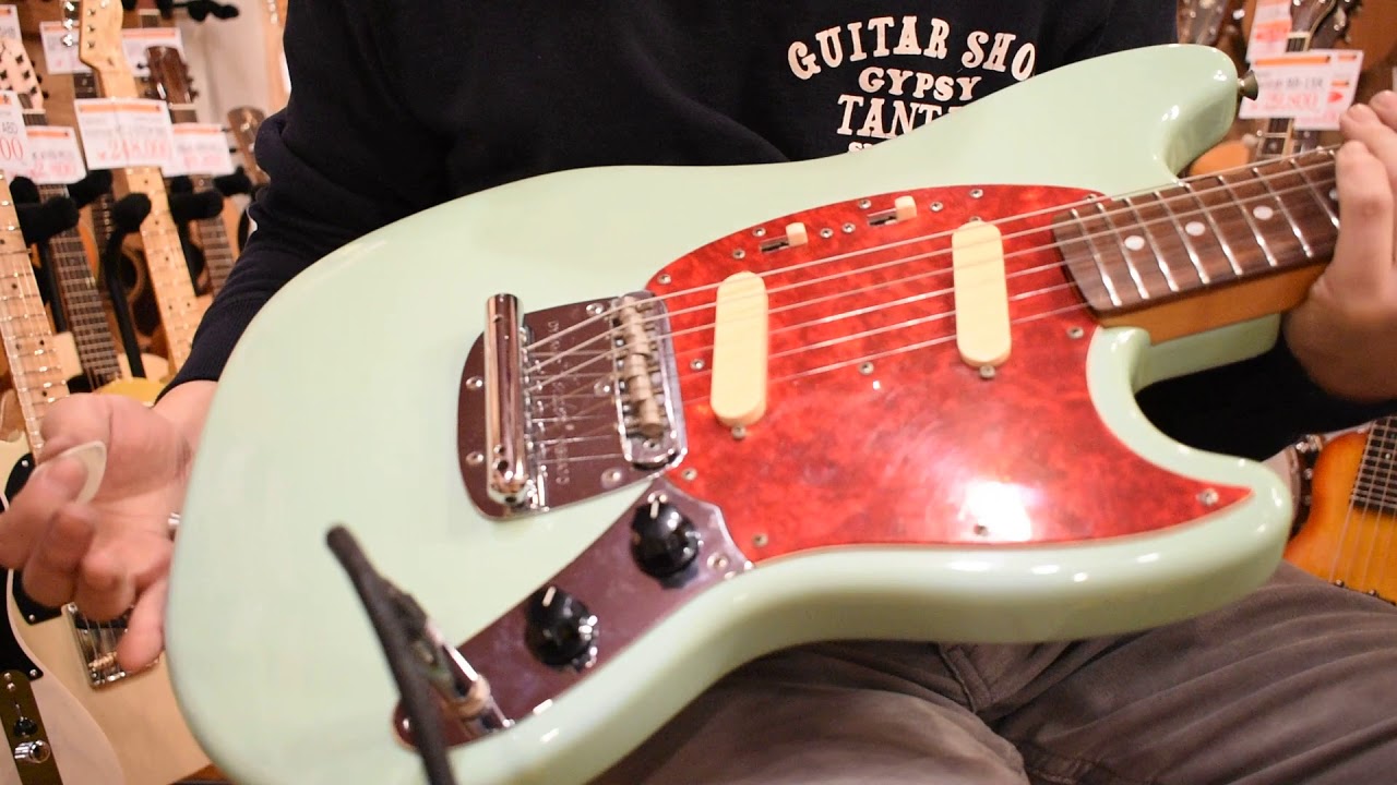 USED/Fender Japan MG69 SBL@guitarshoptantan - YouTube