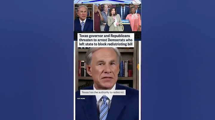 Texas governor and Republicans threaten to arrest Democrats who left state to block redistricting