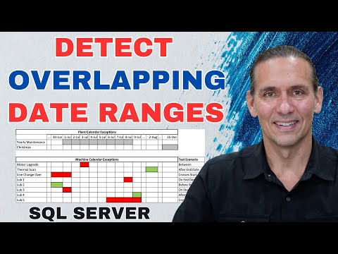 Sql Server: How To Detect Date Range Overlaps With Billy Thomas