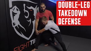 Stop a Wrestler's Double-Leg Takedown w/ Firas Zahabi