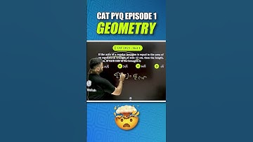 CAT PYQ Series Solution within 1 Minute 🔥🔥 Geometry | MBA WALLAH | CAT 2023