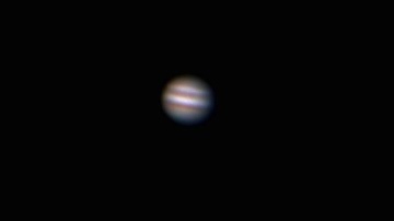 Saturn & Jupiter, 8" dobsonian, Canon T6