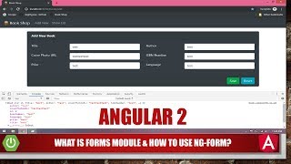 4 - Angular 2 and Spring Boot: What is forms module and how to use ngForm?