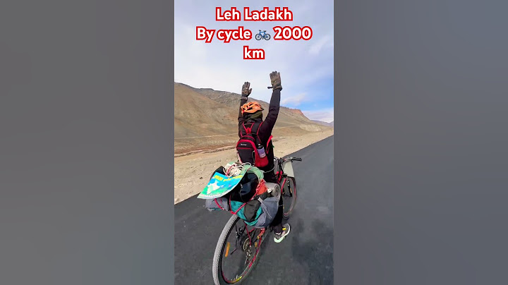 Leh Ladakh by cycle 2000 km #trending #travel #foryou #shorts #cycle #cyclist #cycling  #vlogger