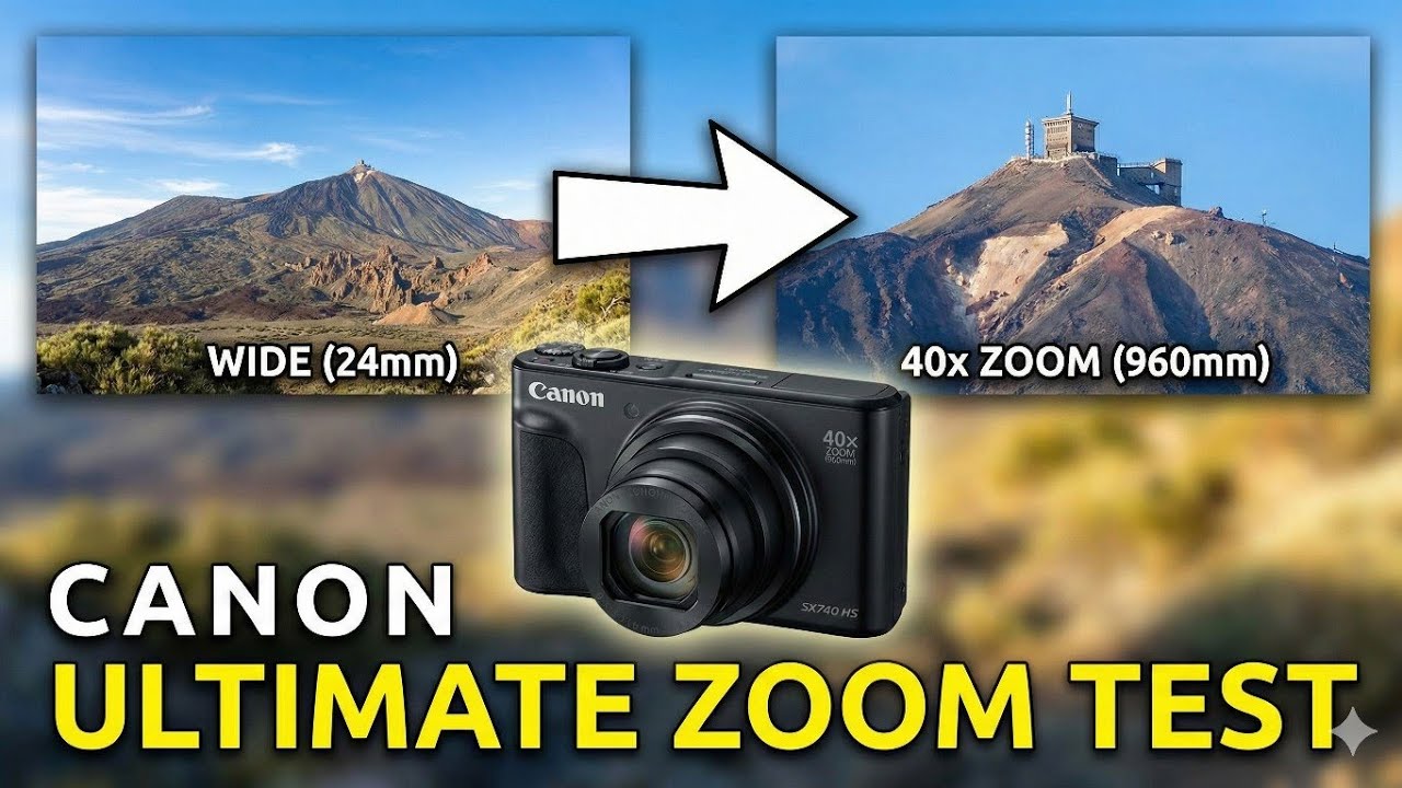 Canon  Powershot SX740 HS Zoom Test and Image Quality