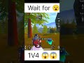 Wait for 1V4 😱😱 #bgmi #pubgmobile #battleroyalegame #pubg