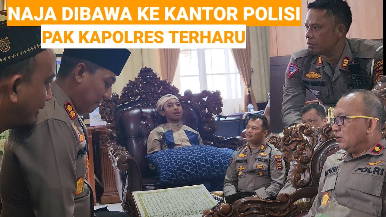 NAJA DIBAWA KE KANTOR POLISI