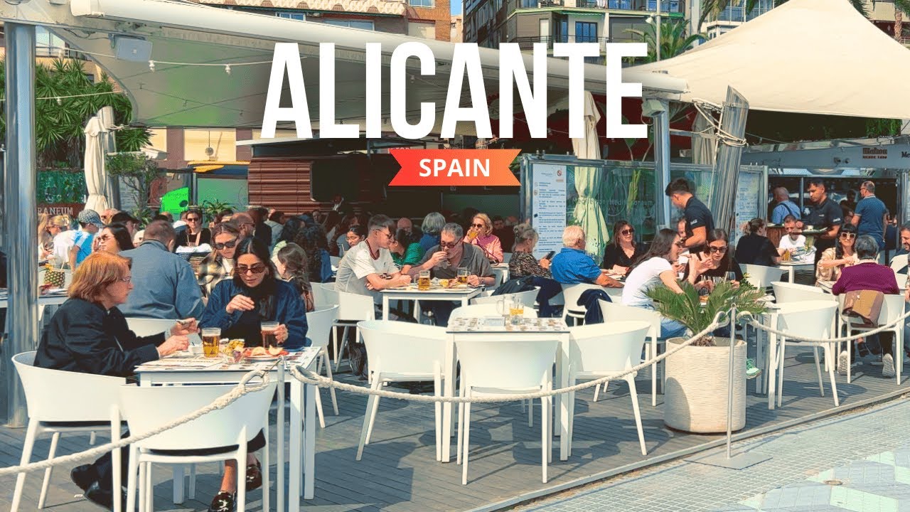 Alicante, Spain 🇪🇸 | Walking Tour 4K 60FPS HDR | March 2025