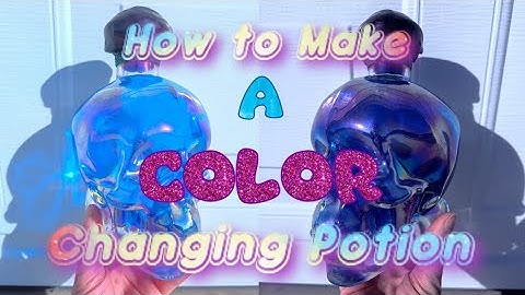 How to Make a Color Changing Potion