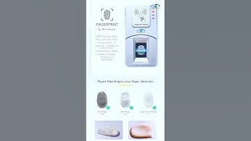 HF7000 | Bluetooth Fingerprint Scanner with Liveness Detection