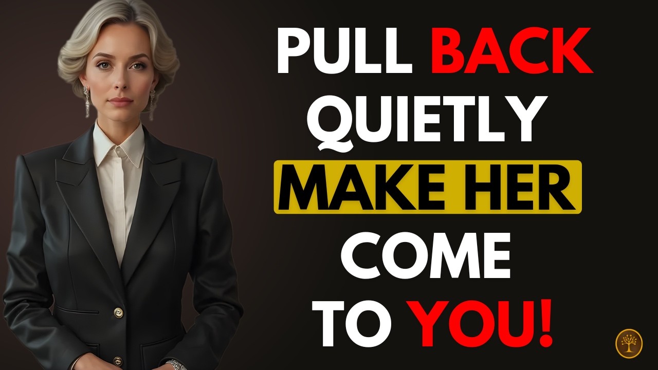 A Woman Only Respects You When You Detach — The Truth Men Learn Too Late! | Stoicism