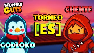 [EN/ES] 🏆TORNEO con CHENTE y GODLOKO por la LETRA ES 🔥 ‪ @Stumble_Chente  @GodLoko  #stumbleguys