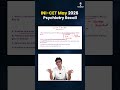 INI-CET May 2026 Psychiatry Recall | High-Yield Discussion | Dr. Praveen Tripathi