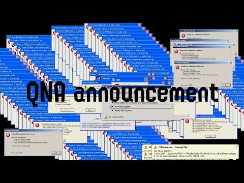 Q&A announcement