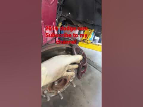 2016 dodge ram 1500 brake noise noise - YouTube