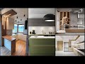 Modular Kitchen Cabinet Designs | Kitchen Cabinet Acrylic Glass Laminates | Island Kitchens | I.A.S.
