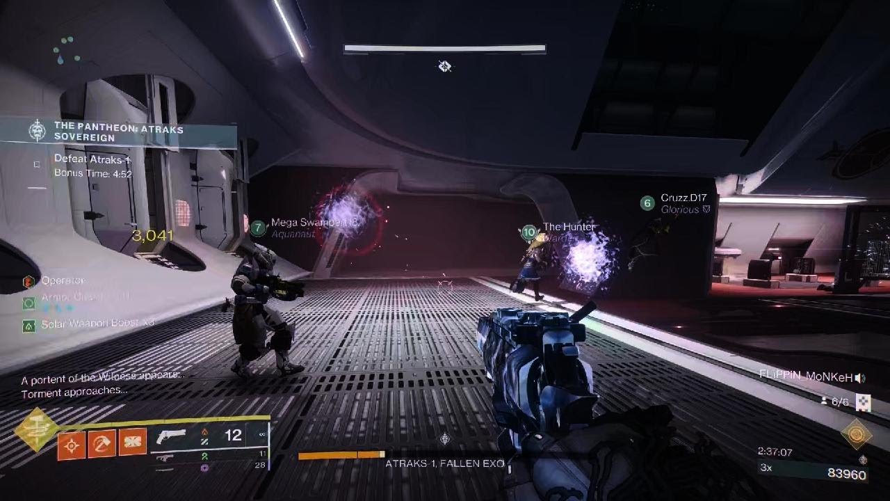 Destiny 2 pantheon atraks - YouTube