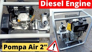 Diesel Engine Water Pump Mesin Diesel  Pompa Air Alkon 2&quot; Test | Pompa Sedot STARKE