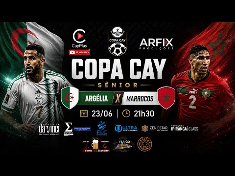 ARGÉLIA x MARROCOS - COPA CAY | SÊNIOR