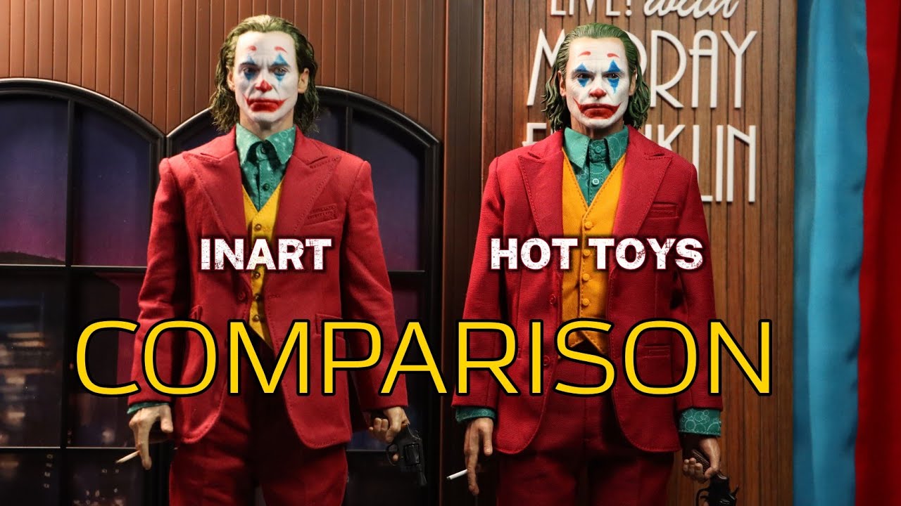 HOT TOYS - INART JOKER COMPARISON. - YouTube