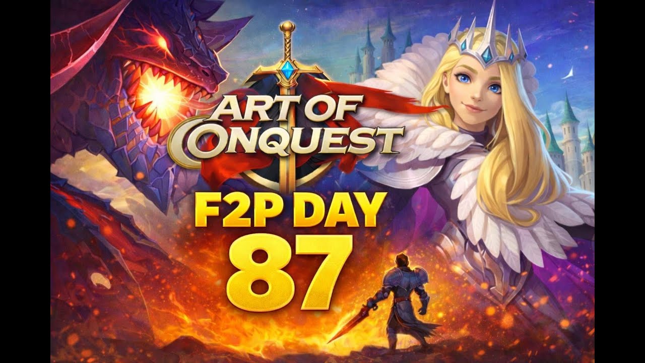 Art of Conquest F2P Day 87 - Lucky Wheel Number 3!