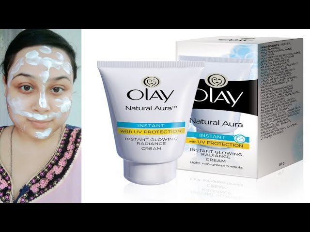 OLAY Natural Aura Cream Review ||OLAY || PRIYANKA