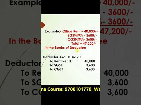 TDS Journal Entry