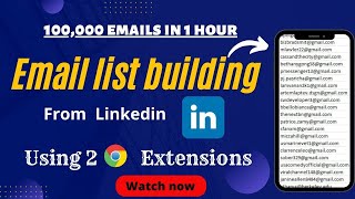 How to build an email list (LinkedIn) | best ways to build an email list | NF Services