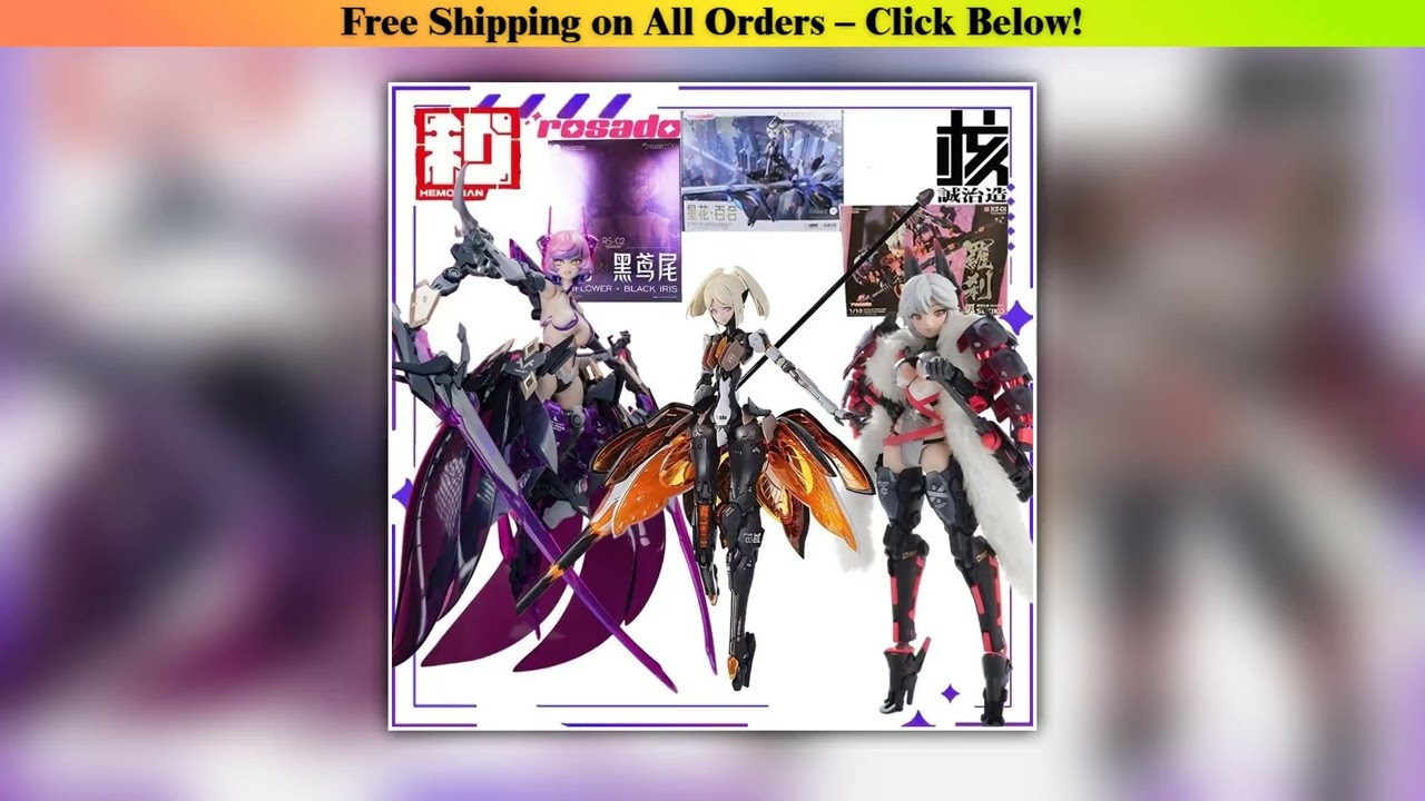 New HEMOXIAN Original Authentic Nuclear Chengzhi Star Flower  Lily Assembly Machine Mother Model