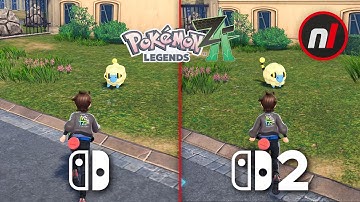 Pokémon Legends Z-A - Switch/Switch 2 Comparison