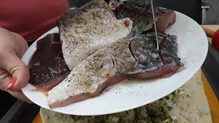 Рыбный пирог с карпом. Хлебопечка. Рыбный пирог с карпом. Хлебопечка.