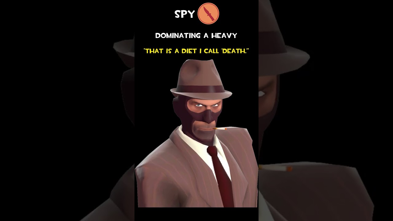 Шпион | Доминирование над тяжёлым | Голосовые реплики шпиона