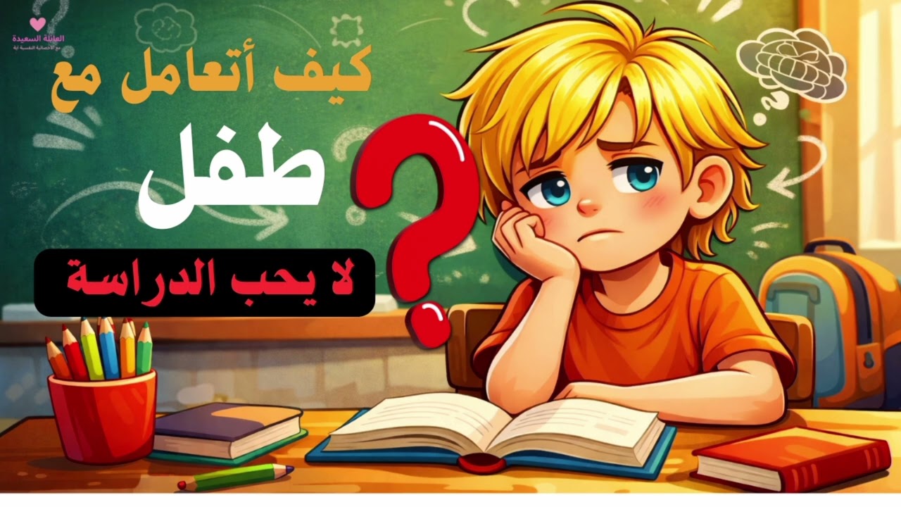 كيف أتعامل مع طفلٍ لا يُحبُّ الدراسة؟ | رؤية نفسية تربوية