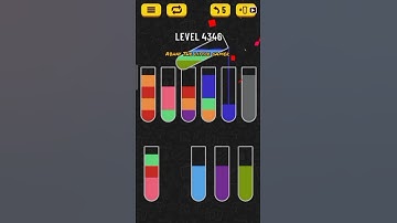 Water sort puzzle level 4346