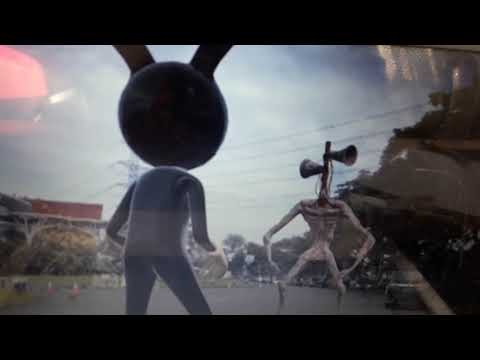 Cartoon rabbit vs