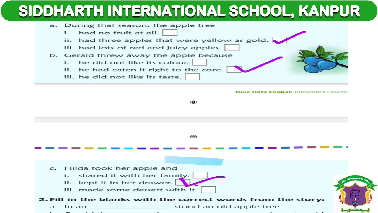 CBSE Class 2 Ch 4 True & false - YouTube