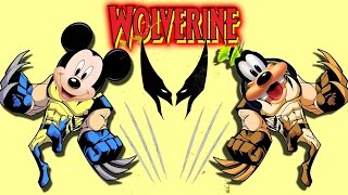 Mickey Mouse Clubhouse Wolverine Marvel Mutant Finger Family Song - Mickey Mouse Nursery Rhymes P2