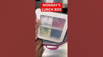 Wat zit er in de lunchbox van maandag?