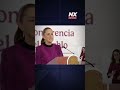 Sheinbaum respeta elección en Colombia y rechaza bloqueo en Cuba La presidenta de México, Claudia S