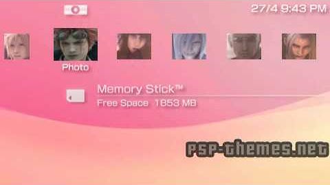 PSP Theme FINAL FANTASY VII_2_2 PSP-Themes.NET