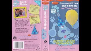 Vhs Reactions Season 1 Episode 3 Opening To Blues Birthday 1998 Vhs