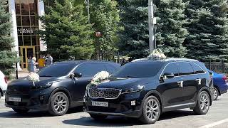 Kia Sorento Prime Саратов свадебный кортеж