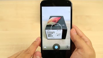 How to Use the camera or camcorder on Google Nexus 4 (LG)