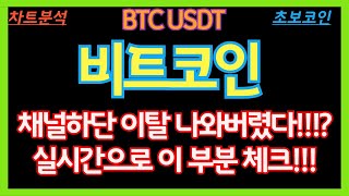 비트코인!!)) 앞으로 예상 차트움직임!!!~과 중요한 지지저항자리 확인하세요!!~