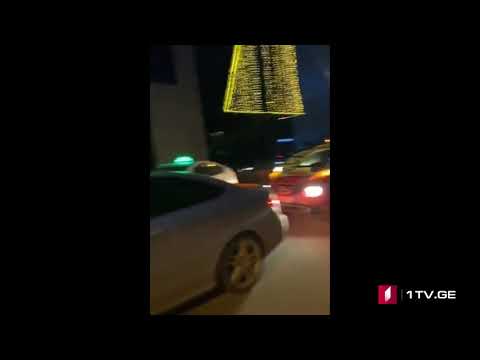 საცობი თბილისში